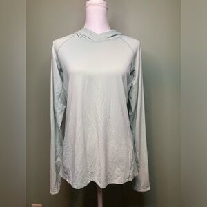 Backcountry Women’s Size M Tahoe Sun Hoodie Winter Medium Cool Gray Blue